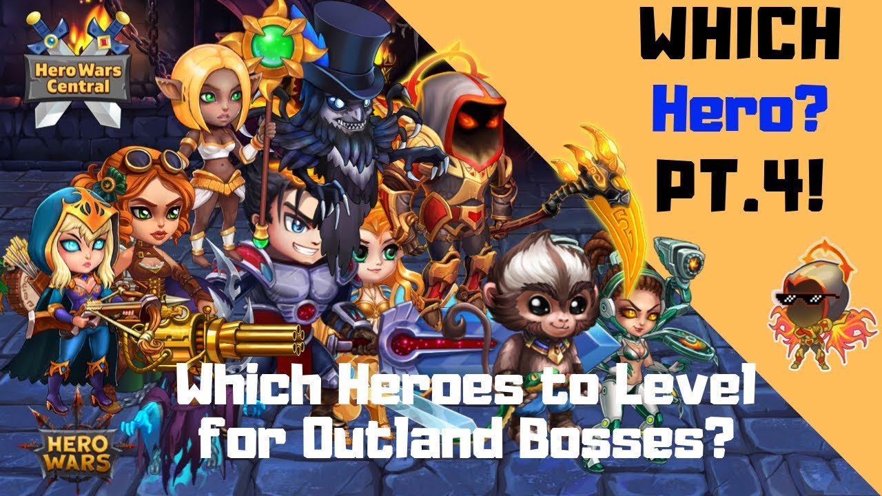 Hero Wars | Which Heroes to Level for Outland?