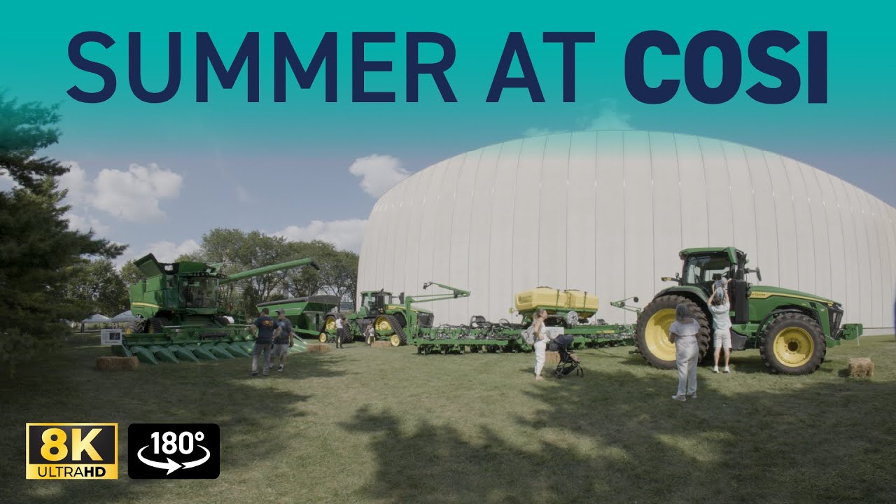 8K VR180 | A Summer at COSI in Columbus, Ohio | Stereoscopic Virtual Reality