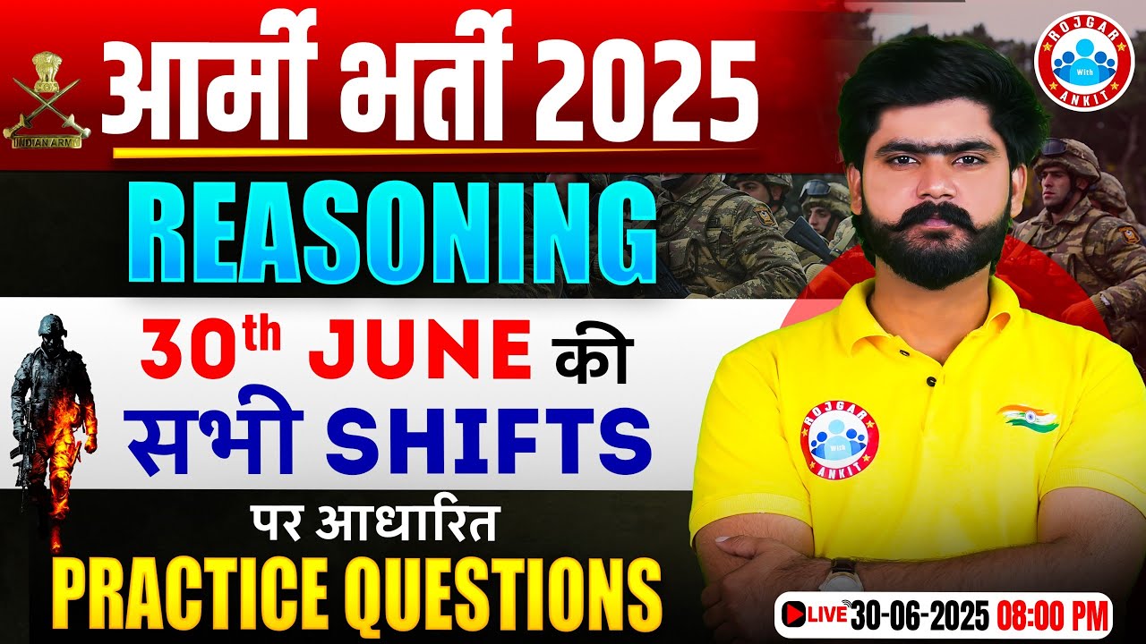 Army GD Exam Analysis | Army GD Reasoning Exam Review | Complete Reasoning Analysis By Kuldeep Sir