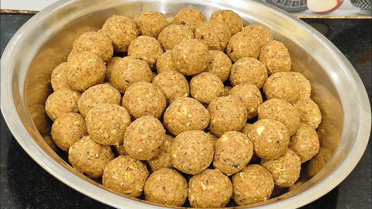 Winter special recipe Soft & Healthy Gond Ladoo Recipe ✨🤤😋@Mrspaulkitchen 