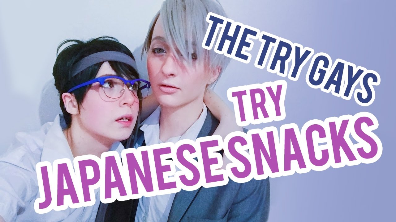 The Try Gays Eat Japanese Snacks | YOI