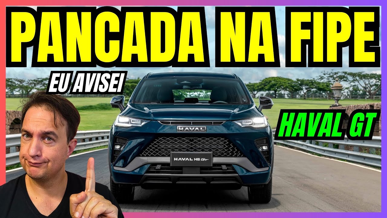 GWM HAVAL H6 GT EM QUEDA BRUTAL NA FIPE! COMPRAR OU VENDER?