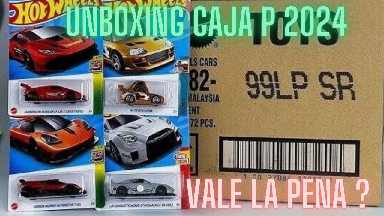 Conviene comprar la caja P 2024 de hot wheels ? / UNBOXING CAJA P 2024