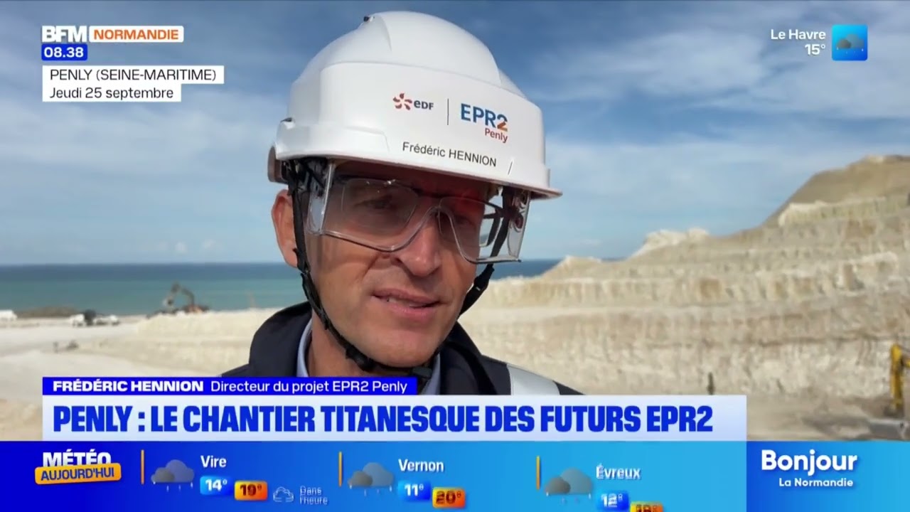 Penly : le chantier titanesque des futurs EPR2