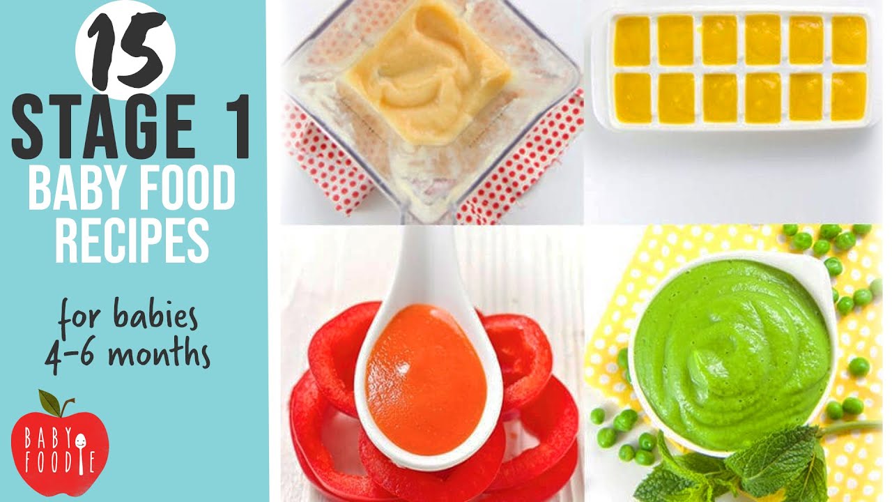 15 Stage One Baby Food Recipes