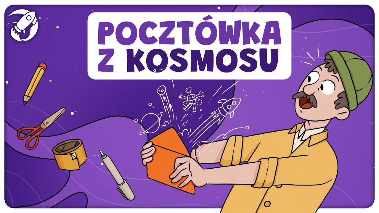 Byliście ostatnio w KOSMOSIE? – Rysuj z Błażejem odc. 3