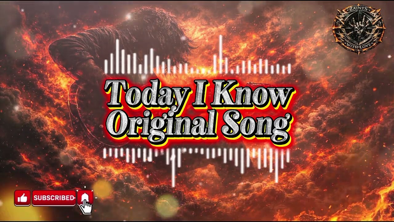 ZaintS With Love - Today I Know | Original Song 