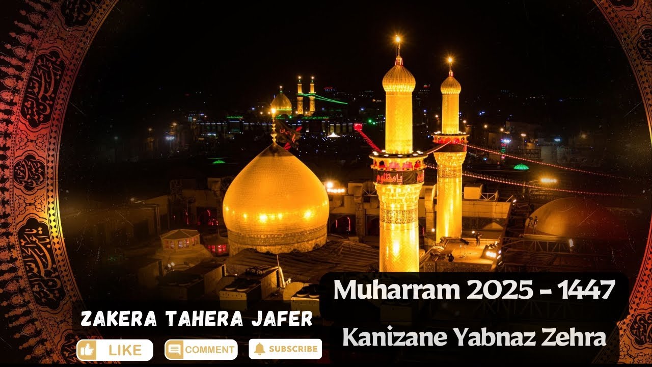 #live Majlis 8 | Zakera Tahera Jafer | Muharram 2025