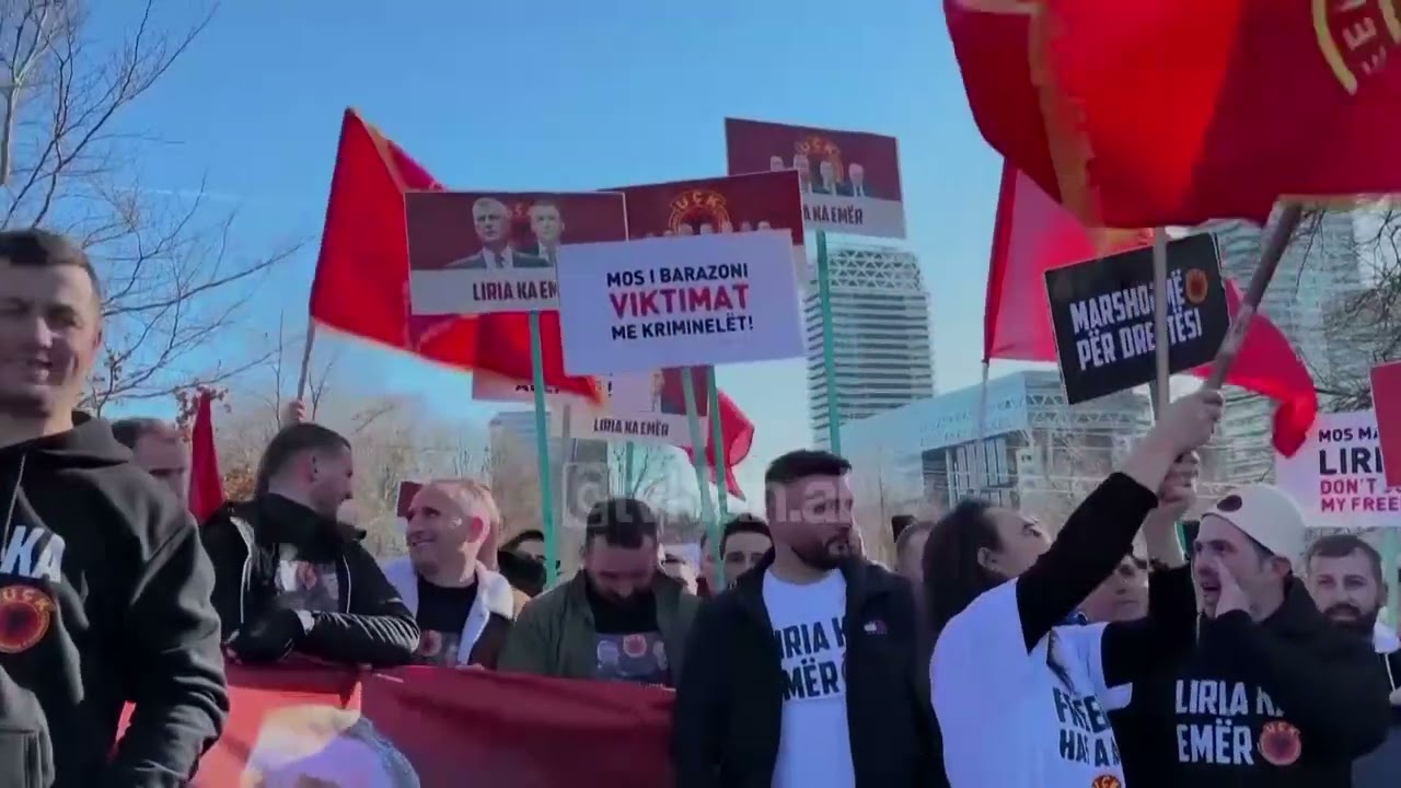 Tv Klan - 'Liria e ka një emër', protesta zhvendoset në Hagë | Lajme News