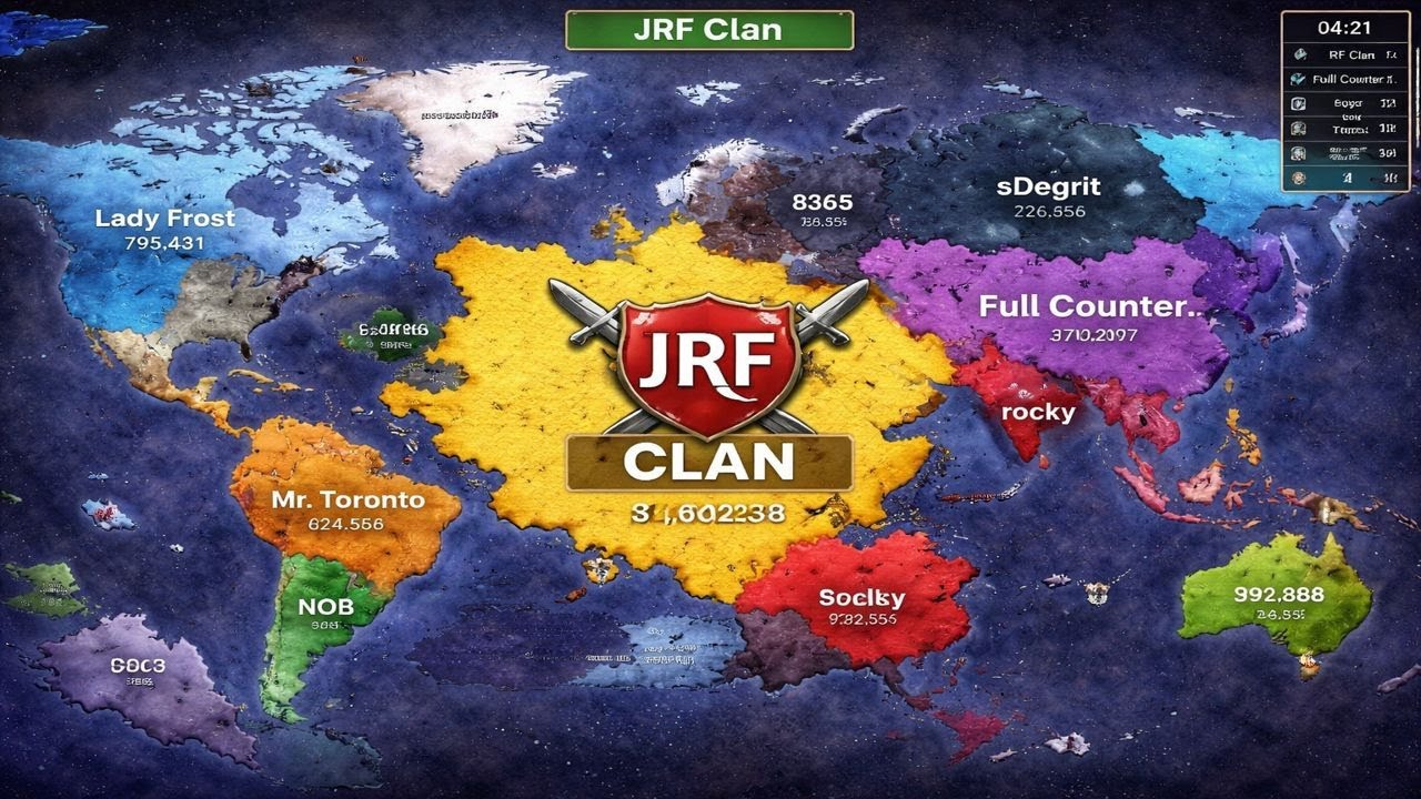 Teritorial.io games JRF Clan ertoriminig boom lets play