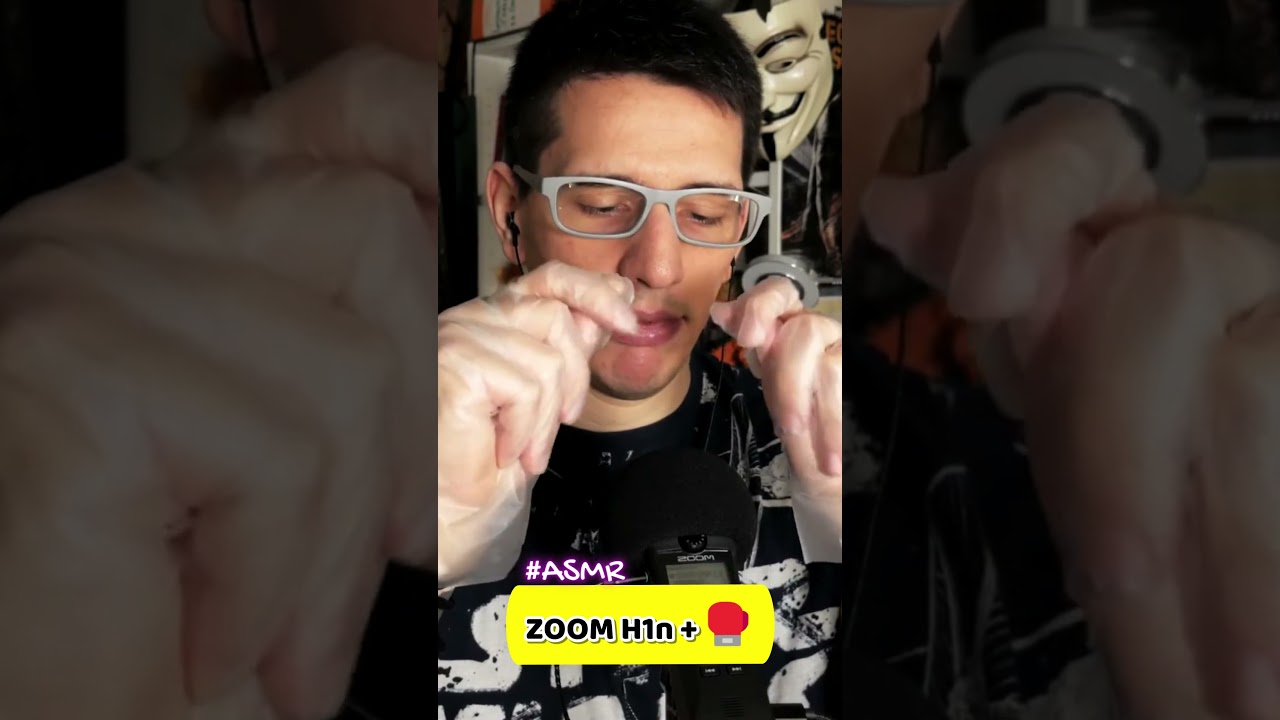 Test ZOOM H1n + Glove Sounds #asmr #asmrtestmicrofono #asmrglovesounds #asmrgloves #asmrita