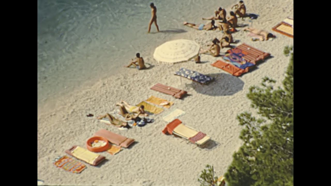Podgora 1973 archive footage