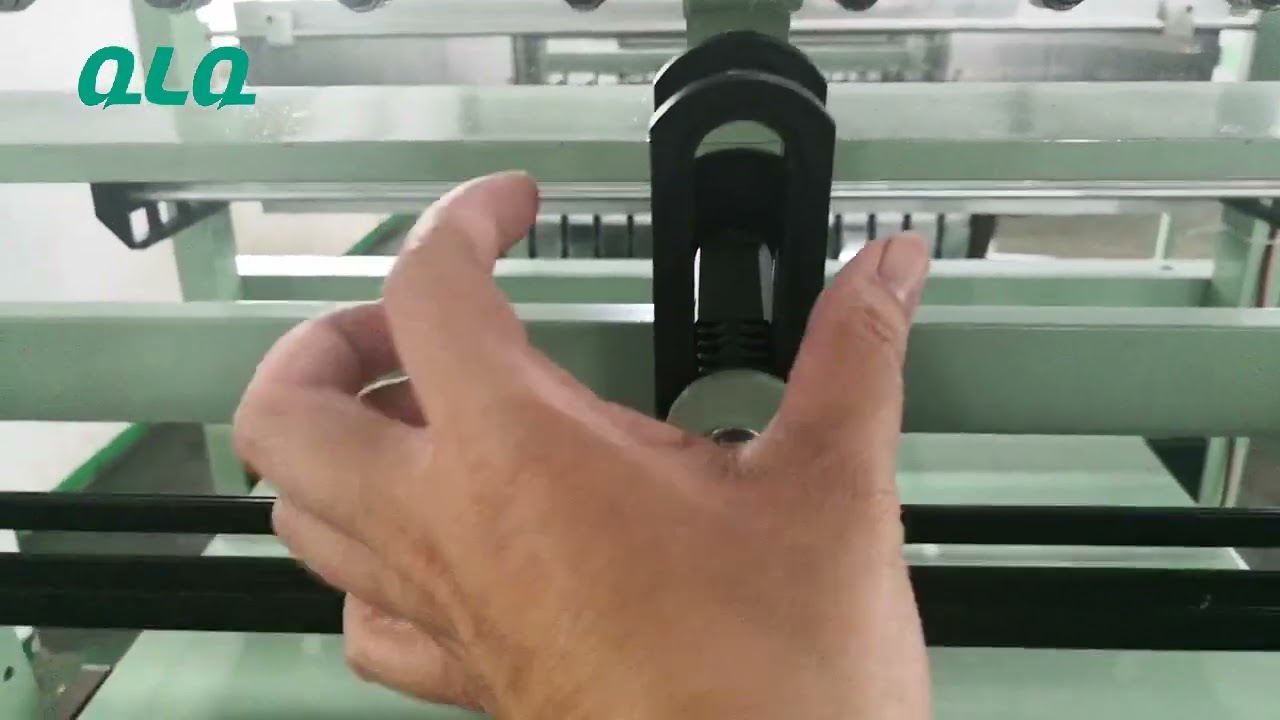QLQ-NLM Automatic Zipper Needle Loom Machine (14 pcs) #zippermachine #needleloommachine