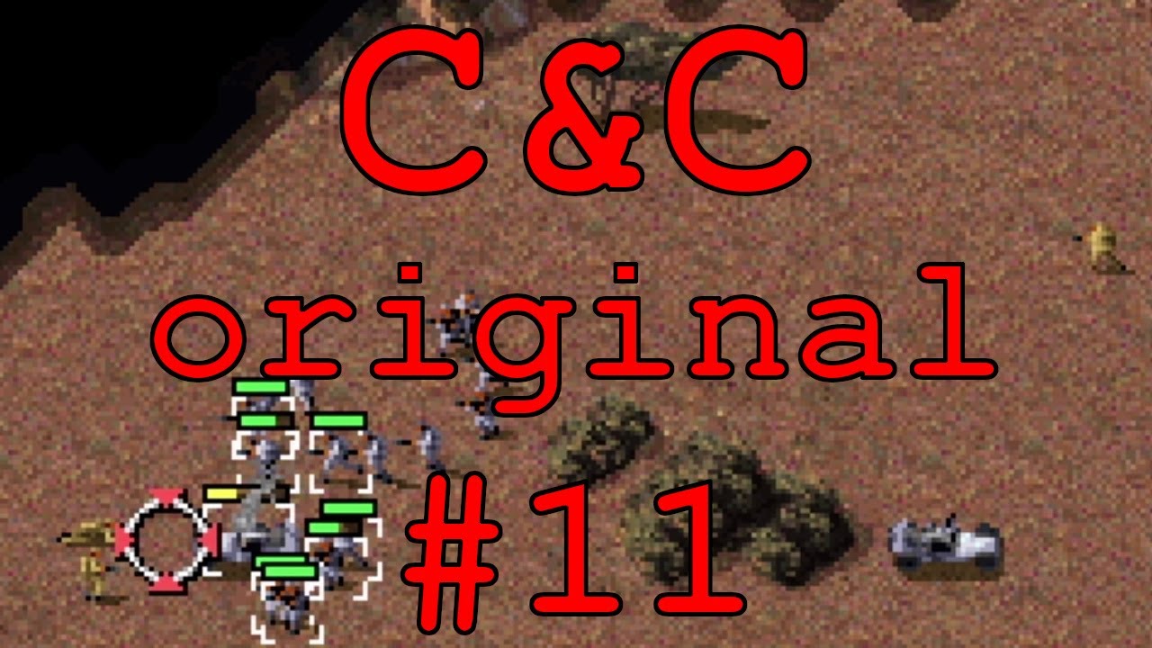 С&C (Original DOS) - Прохождение #11 - Уровень 1 (Ливия - Кампания NOD) [GIHTP]