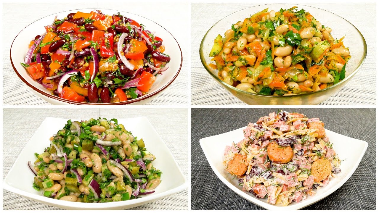 8 einfache Bohnensalat Rezepte. lecker und schnell