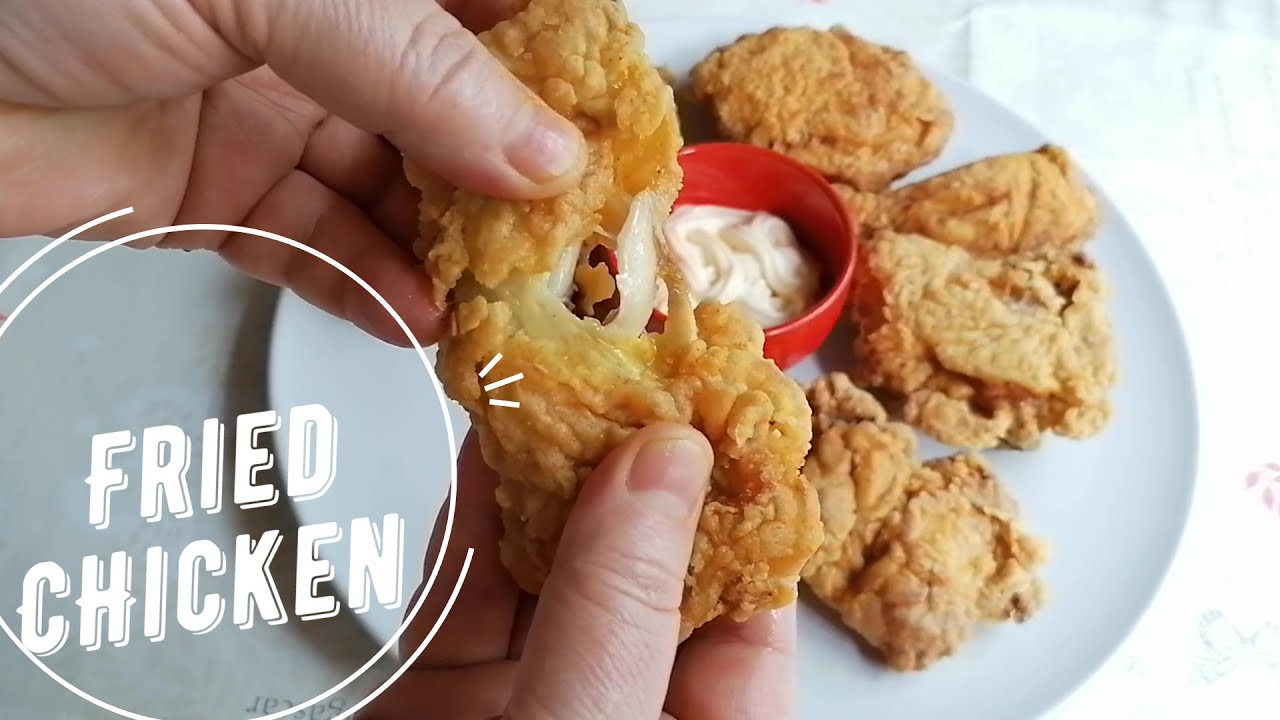 KFC style Fried Chicken - Frittiertes H&auml;hnchen zum selber machen!!!