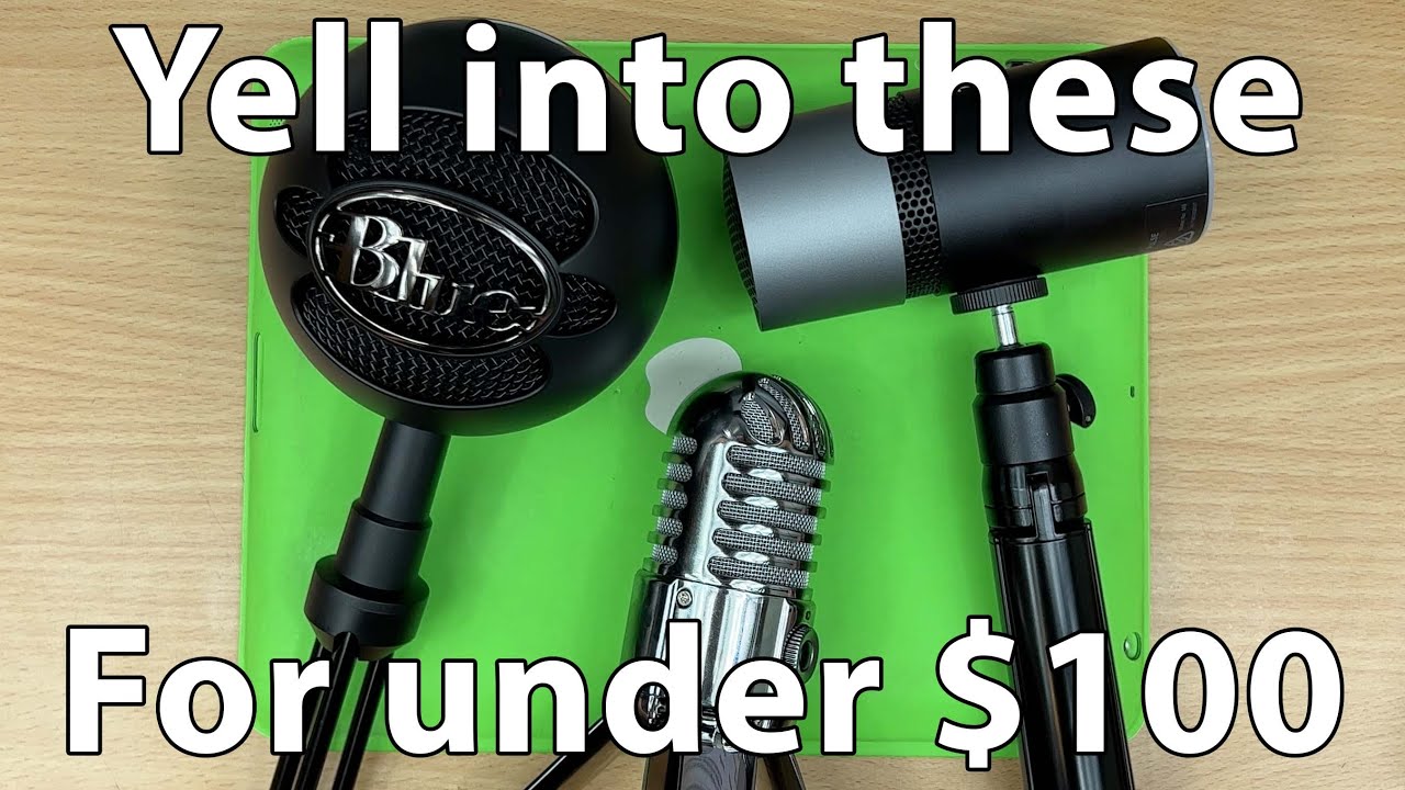 Cheap USB Microphones.