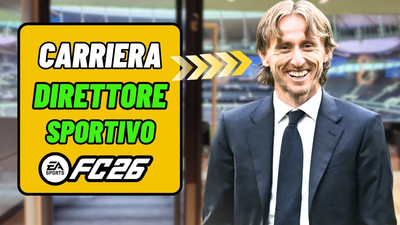 SI PUÒ GIOCARE a FC 26 in MODALITÀ DIRETTORE SPORTIVO? 