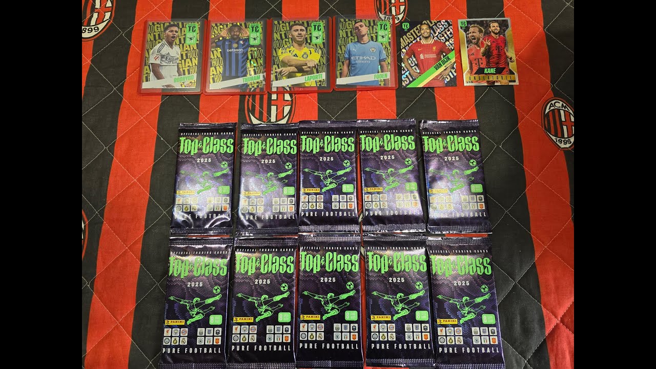 PANINI TOP CLASS 2025 - POJEDYNEK REAL vs INTER vs AL NASSR vs MAN. CITY vs LIVERPOOL vs BAYERN !!!