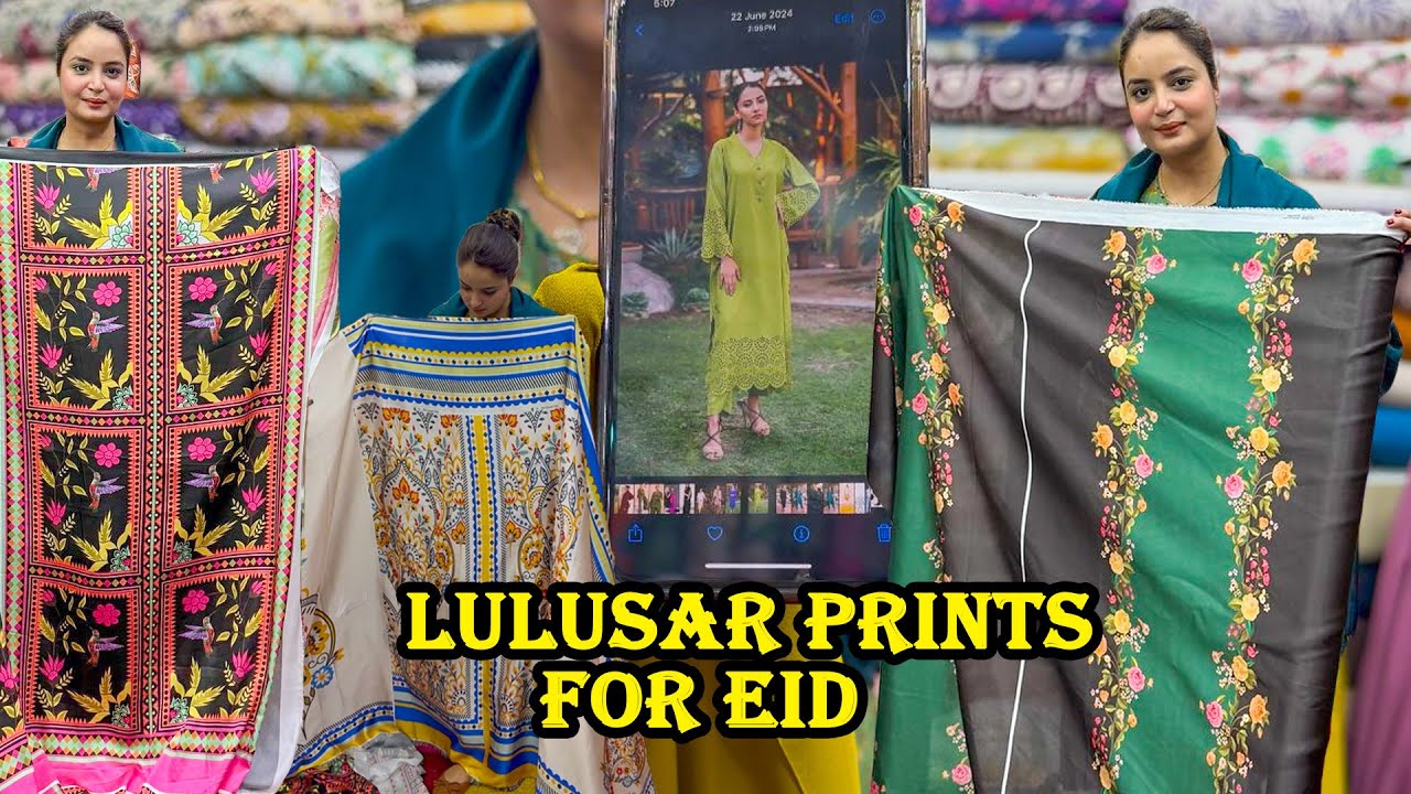 Affordable Eid Lulusar Prints & Gorget Laser Cut Designs in Lahore—Stunning Styles on a Budget