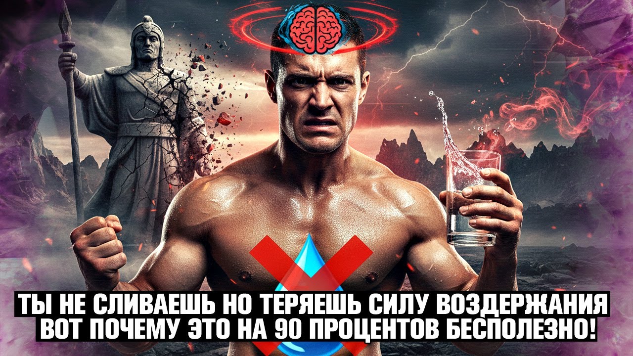 ТЫ НЕ СЛИВАЕШЬ 💧❌, НО ТЕРЯЕШЬ СИЛУ! 🤯 ГЛАВНАЯ ПРИЧИНА, ПОЧЕМУ ТВОЕ ВОЗДЕРЖАНИЕ БЕСПОЛЕЗНО НА 90%