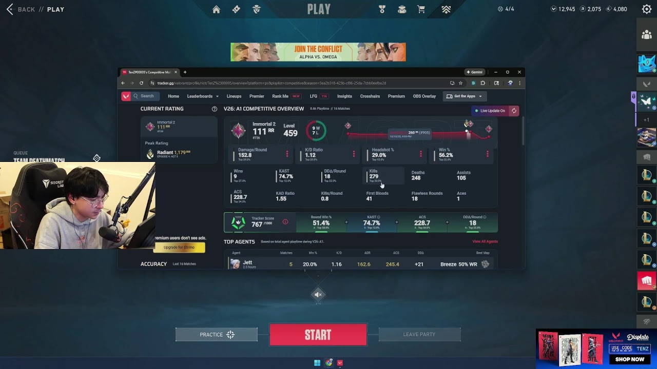 shorter stream tonight