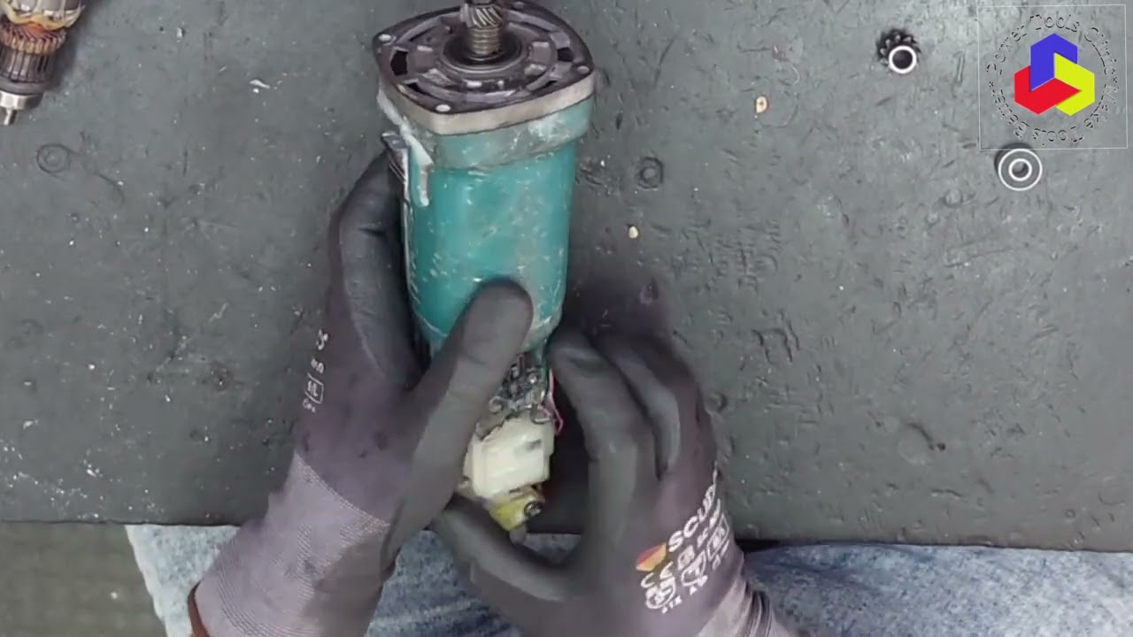 Makita Angle Grinder 9564CV 4-1/2 Diagnose and Replace Damage spare parts