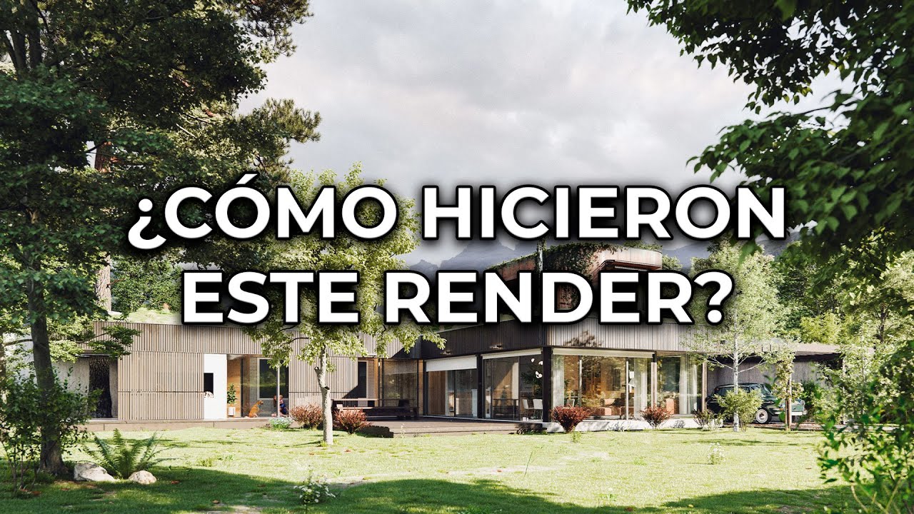 Analizamos render profesional / CP. 13 / sketchup, 3dsmax y corona renderer. Materiales y HDRI.