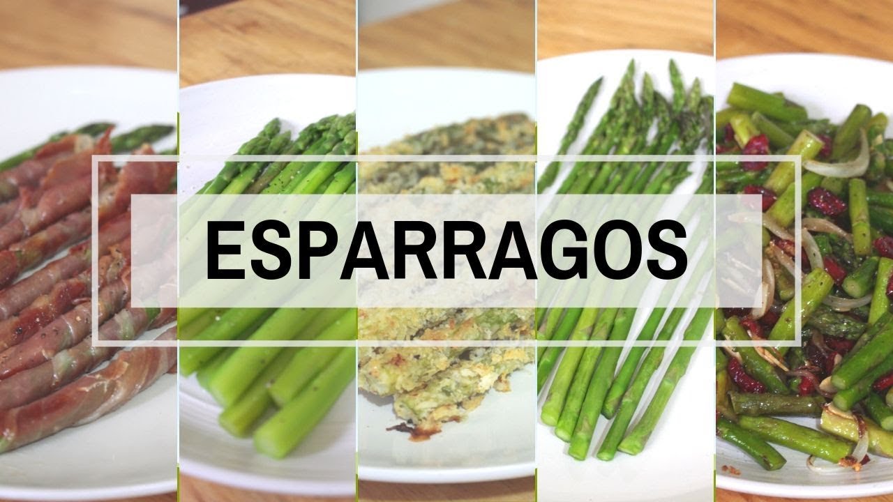 5 FORMAS DE COCINAR ESPARRAGOS | ALE DE NAVA