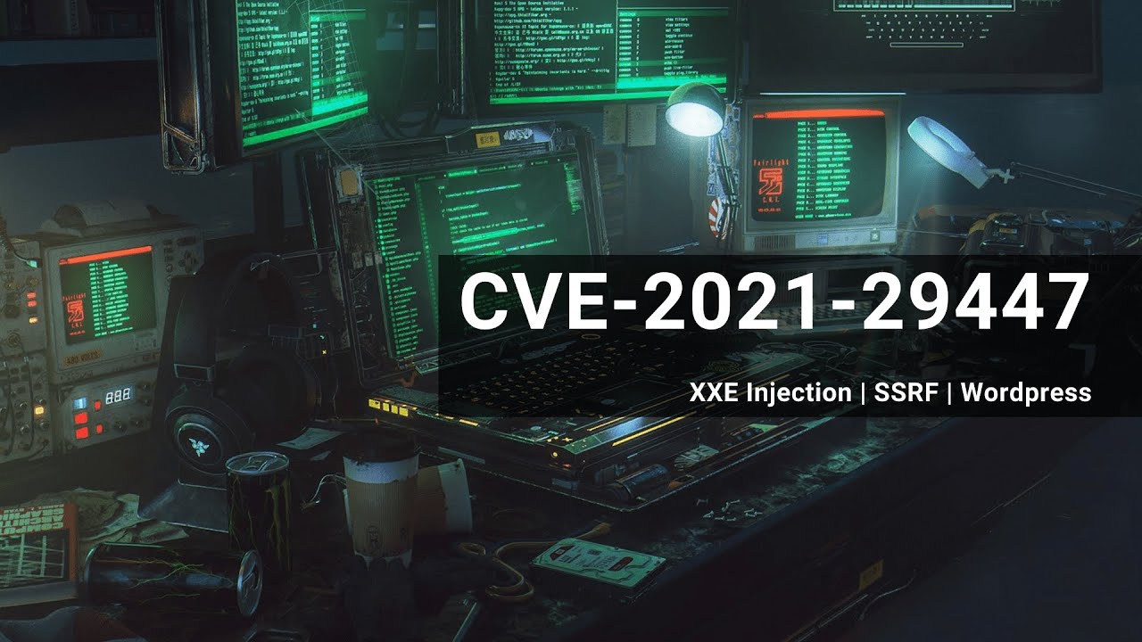 XXE Injection to Database Takeover | CVE-2021-29447 | RCE |
