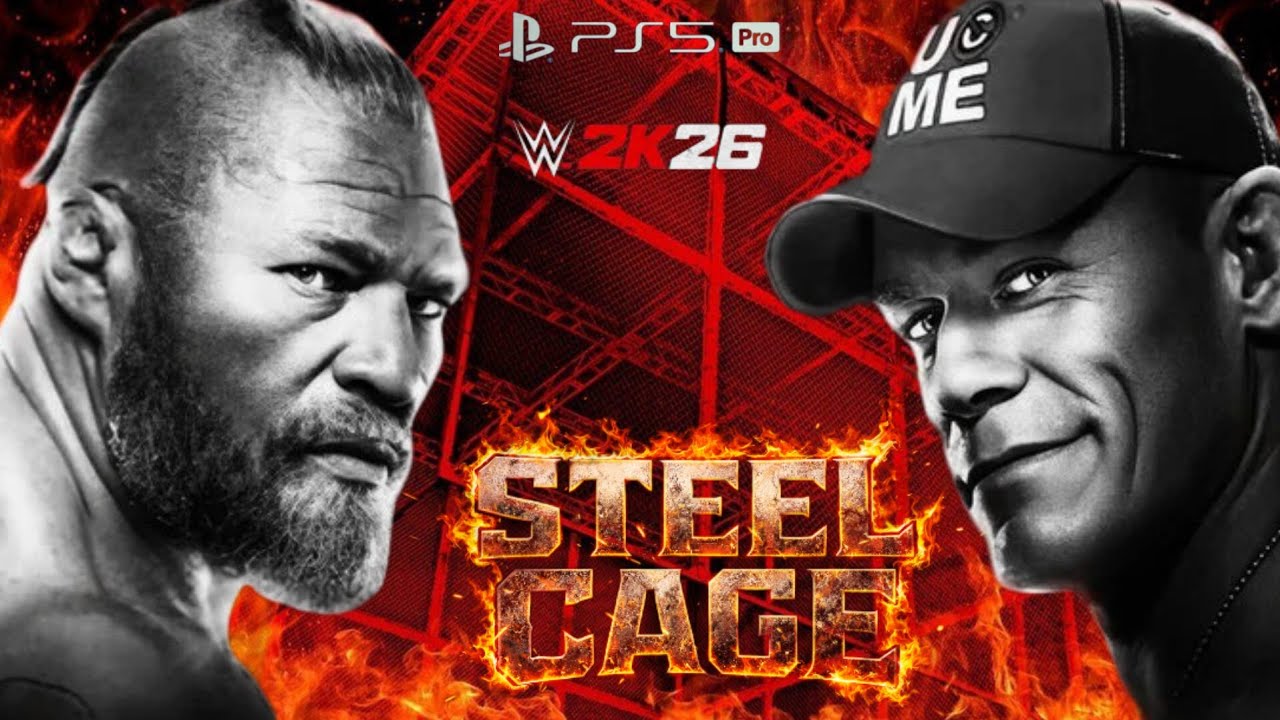 Brock Lesnar vs John Cena | Cage Fight
