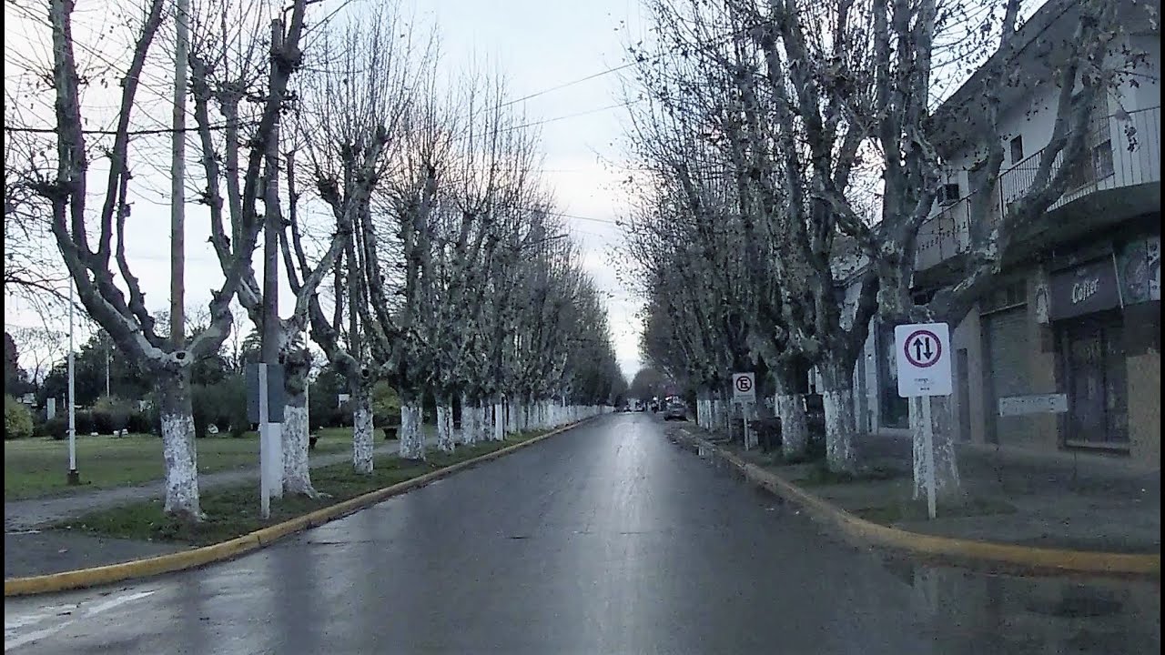 CIUDAD DEL ARBOL #driving TOUR invierno 2021 HD - Marcos Paz - Provincia de BUENOS AIRES - ARGENTINA