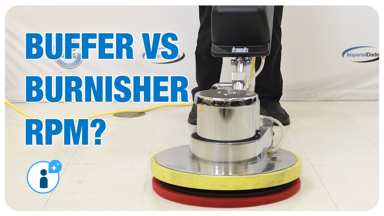 Buffer vs Burnisher RPMs: Why Speed Matters for Floor Care Results