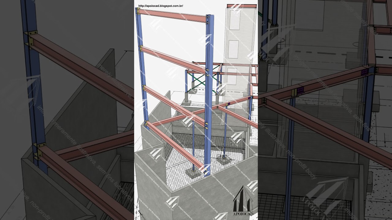 Steel Detailing, Steel Detailers, Shop Drawings in Advance Steel 
