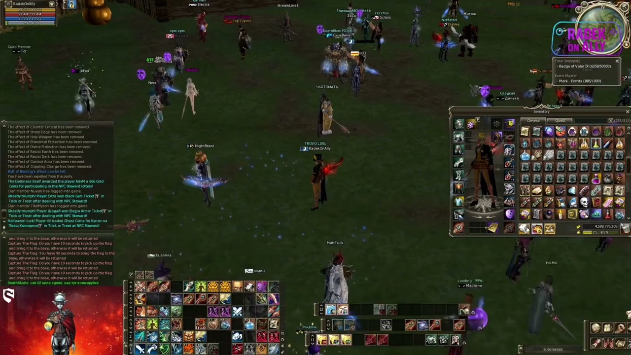 Lineage 2 Scryde x100 – Day 28 Capture the Flag Event ⚔🔥 | Warlord POV