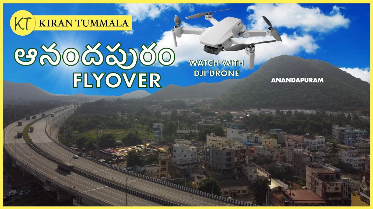 Anandapuram Flyover And Anandapuram Village Drone View | Vlog | Kiran Tummala