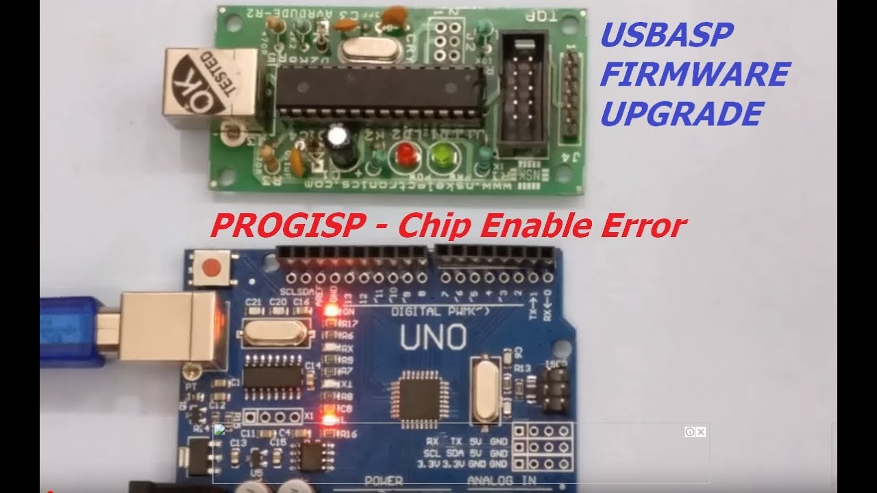 ОШИБКА ВКЛЮЧЕНИЯ ЧИПА USBASP — РЕШЕНИЕ ДЛЯ ОБНОВЛЕНИЯ ПРОШИВКИ