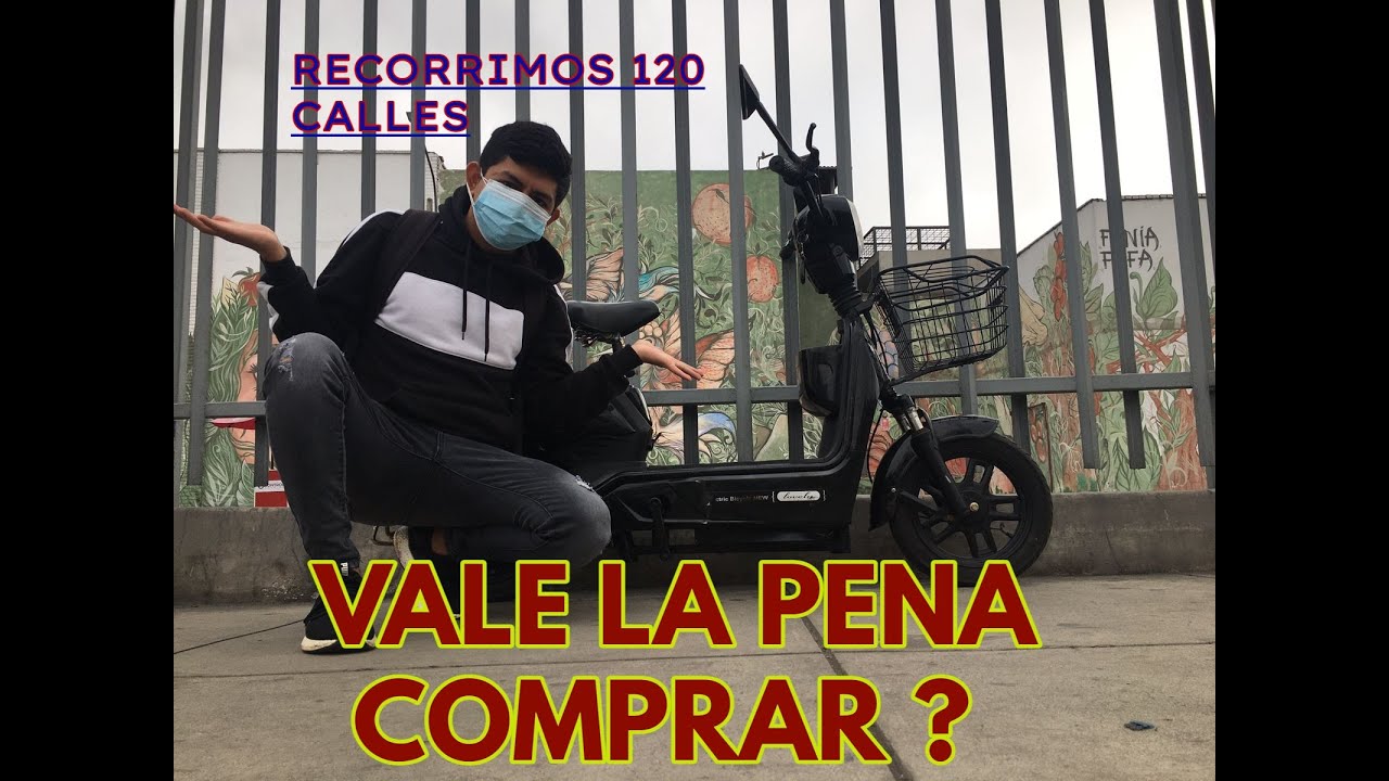 Cuanto dura la batería de una Moto, Bicimoto electrica,  vale la pena ? / Marlon Vlog