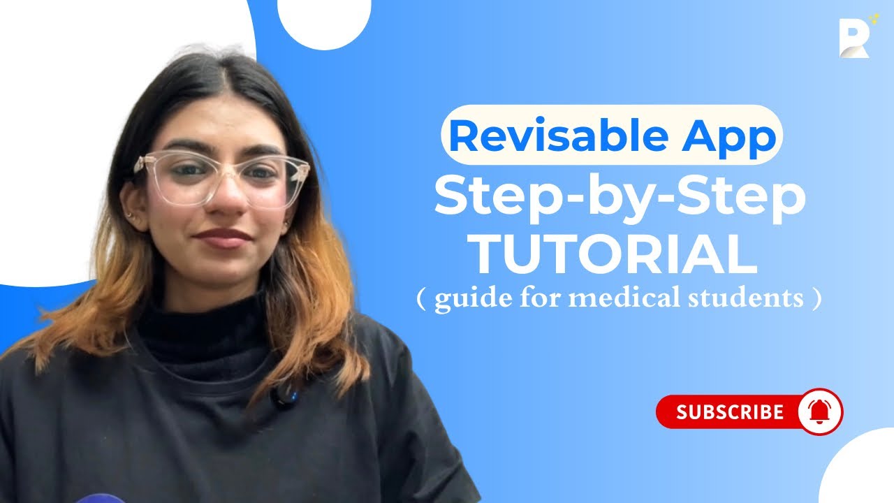 How to Use Revisable App (Step-by-Step Tutorial)📱| Complete Guide for Medical Students