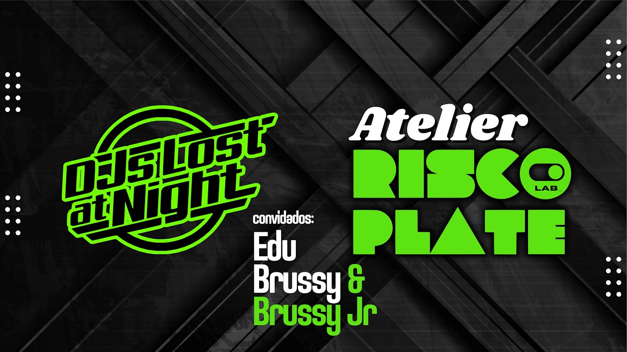 A Música que você gosta - Atelier Risco Plate - Digão recebe Edu Brussy e Brussy Jr