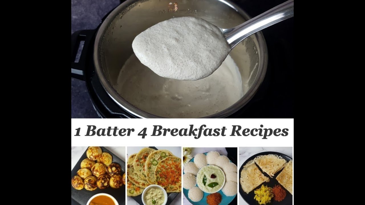 Protein-Packed Quinoa Idli Dosa|1 Batter 4 Breakfast Recipes|Instant Pot Quinoa Idli, Appe, Uttapam