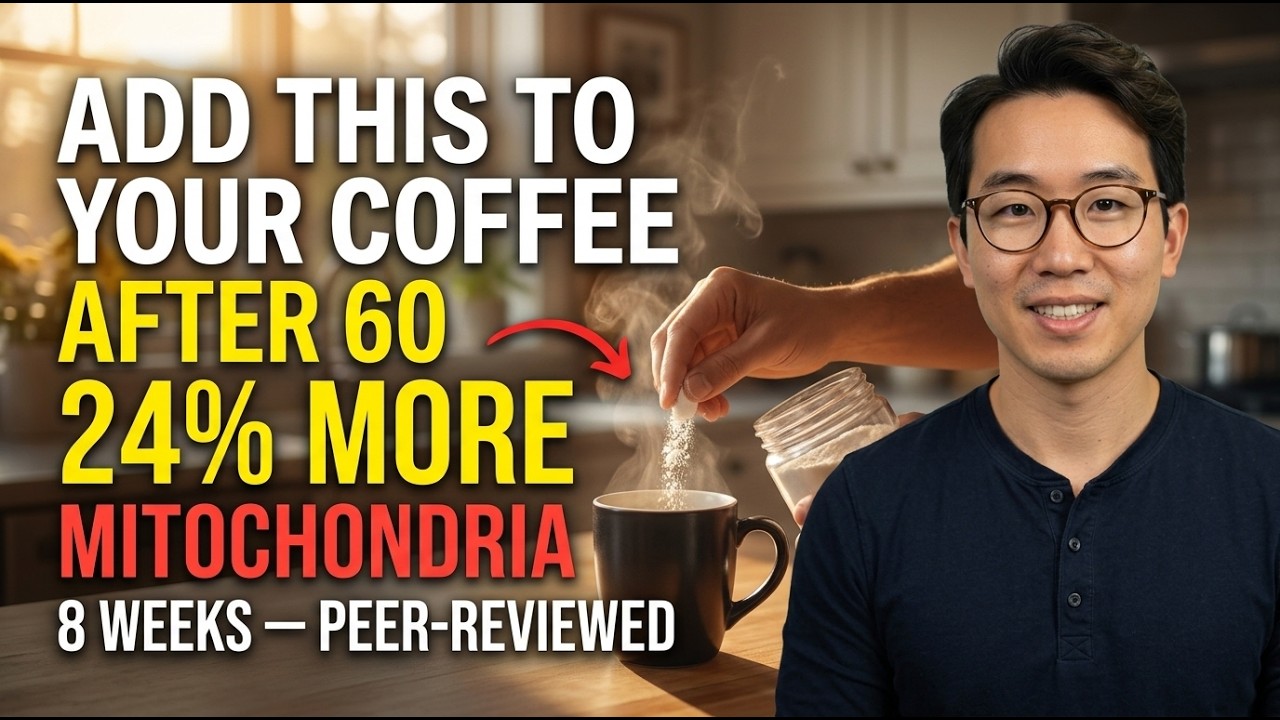 Add This to Coffee Every Morning After 60: 24% More Mitochondria in 8 Weeks (Peer-Reviewed)