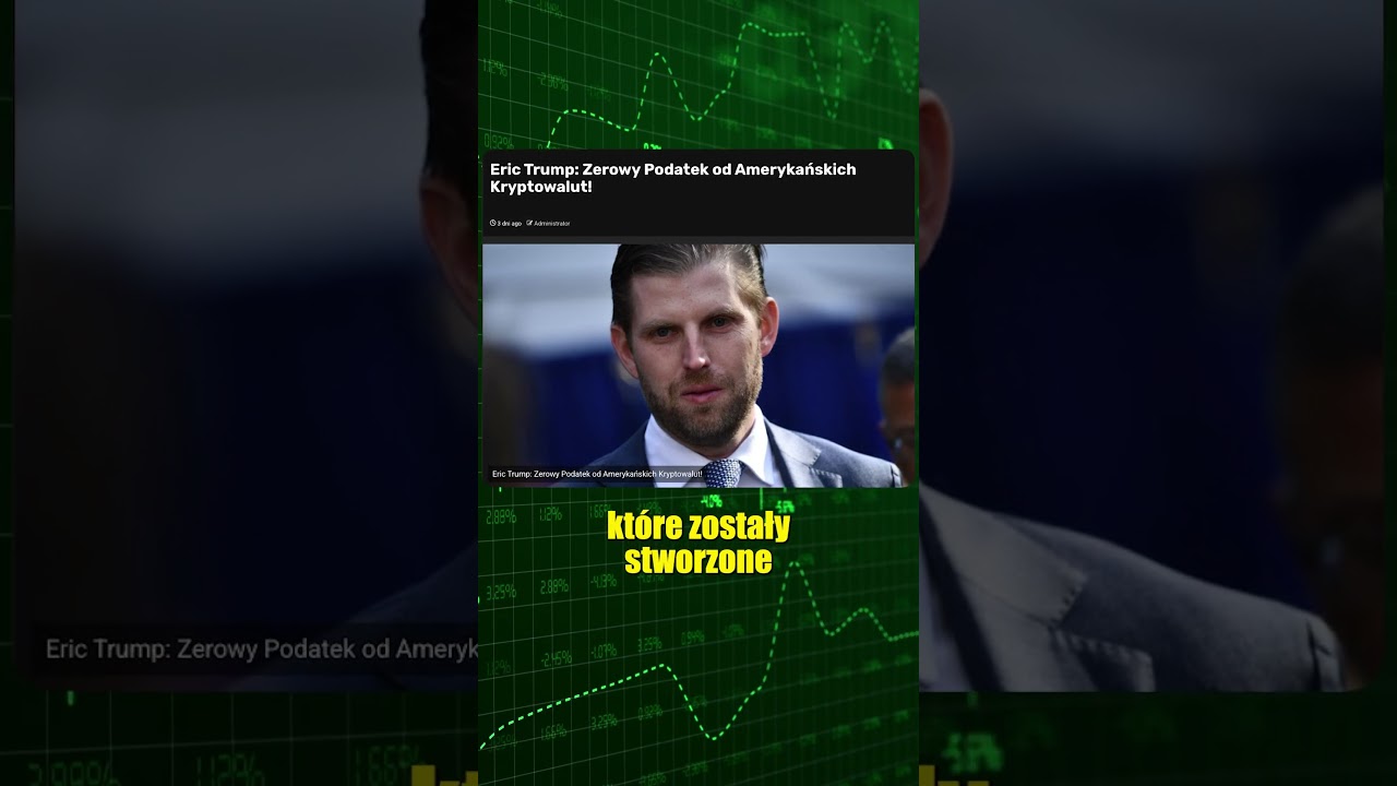 Jeśli Trump TO zrobi te ALTCOINY wystrzelą 🤯