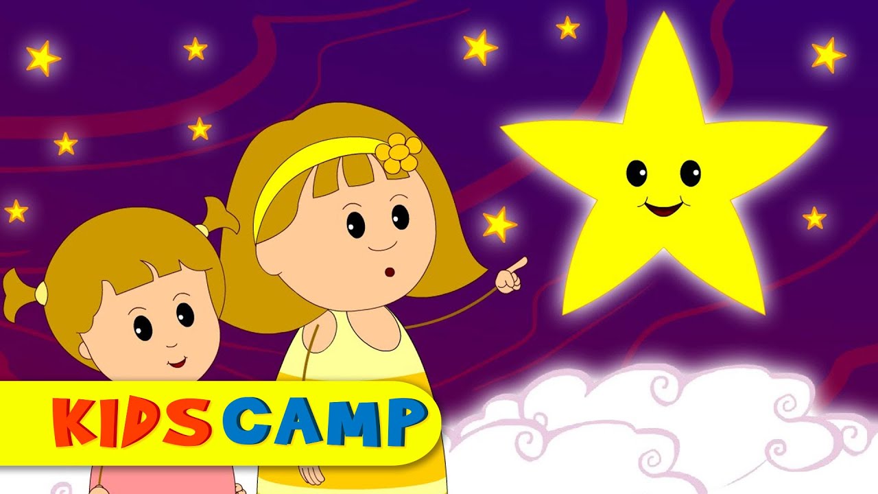 Star Light Star Bright |  Nursery Rhymes And Kids Songs by KidsCamp