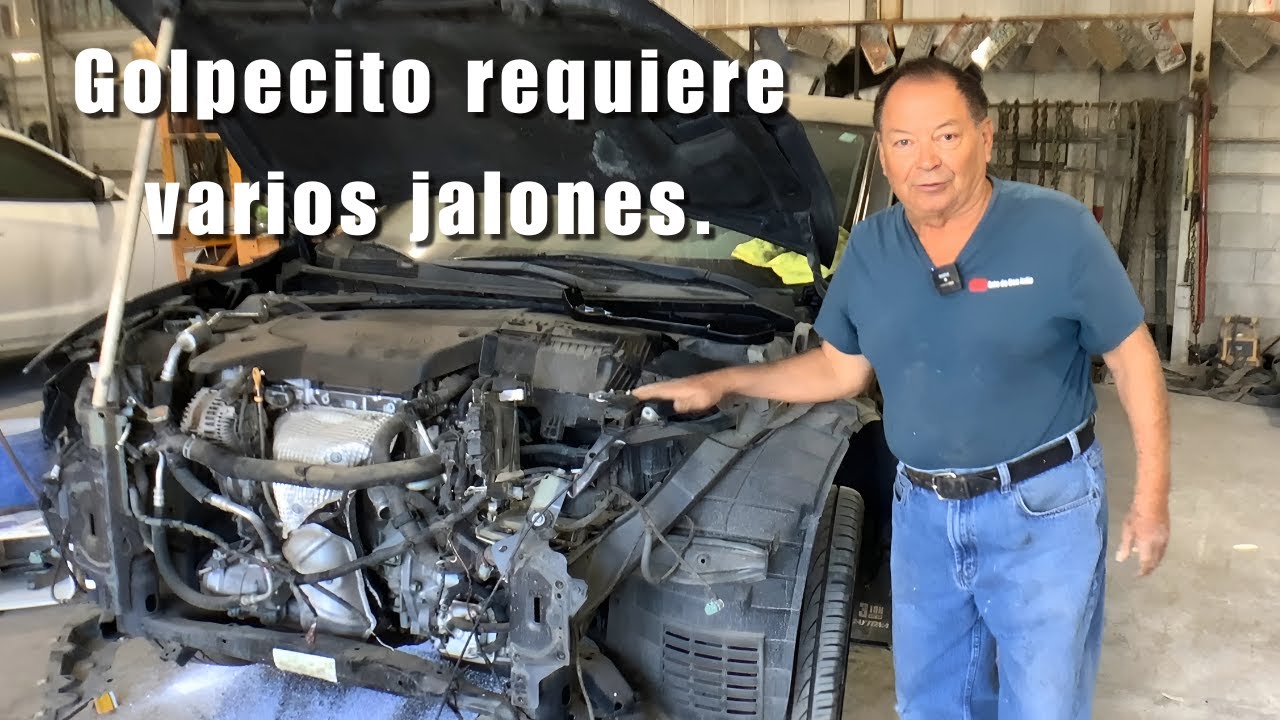 ✅como reparar golpe de carro frontal 🛠️  truco y  pasos