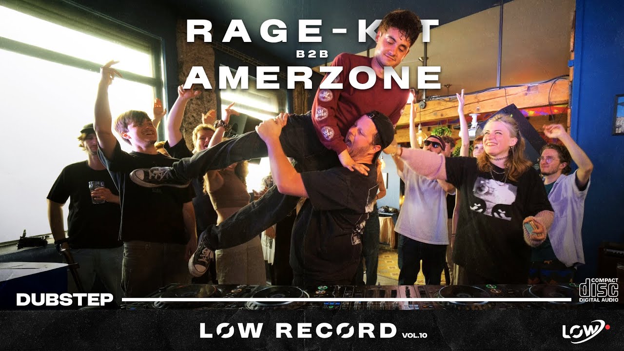 Rage-Kit B2B Amerzone | Dubstep Mix in a Lyon Bar | Low Record