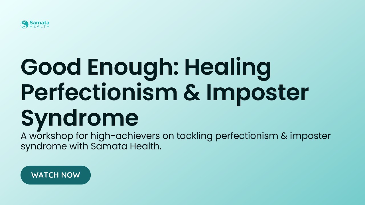 Good Enough  Healing Perfectionism & Imposter Syndrome