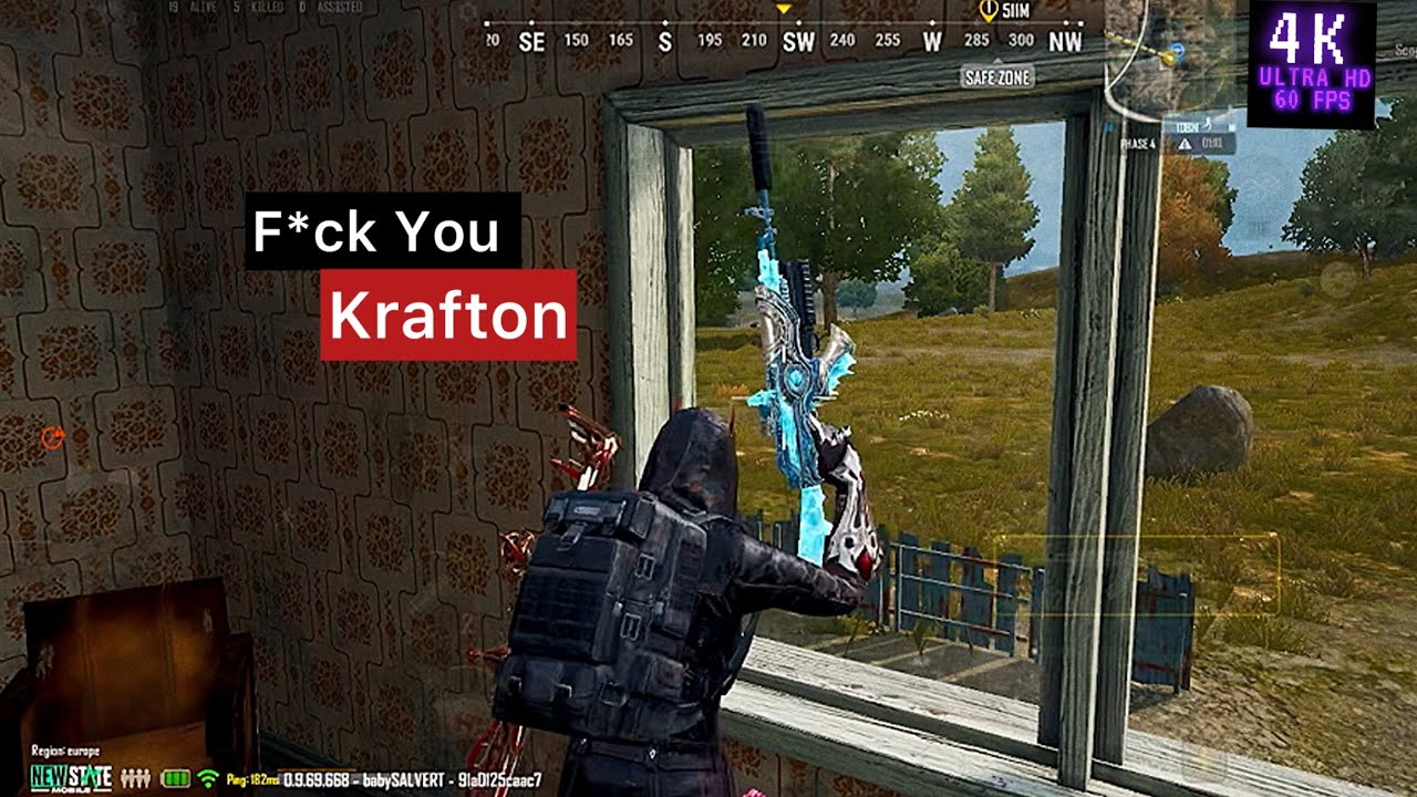 F*ck You Krafton do something | PUBG: NEW STATE MOBILE | GAMEPLAY 4K 60FPS
