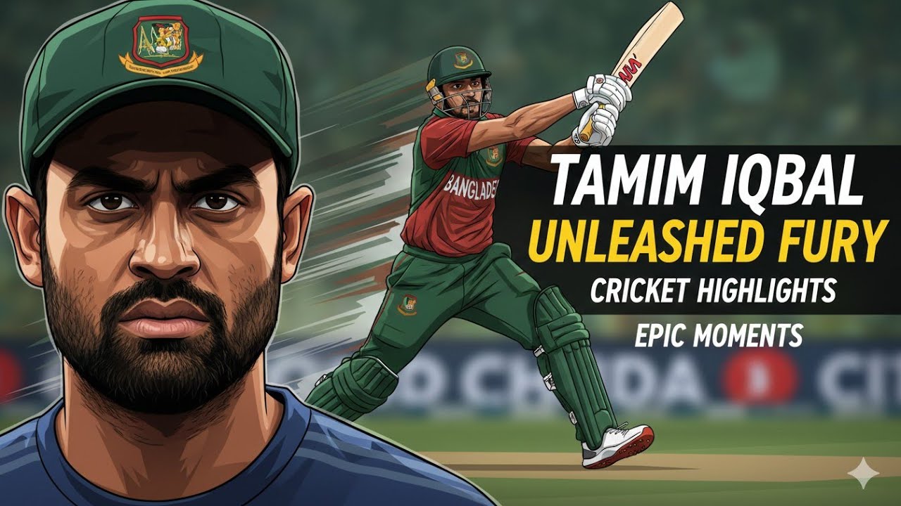Tamim Iqbal – The Fearless Opener Who Changed Bangladesh Cricket Forever | Full Career Story