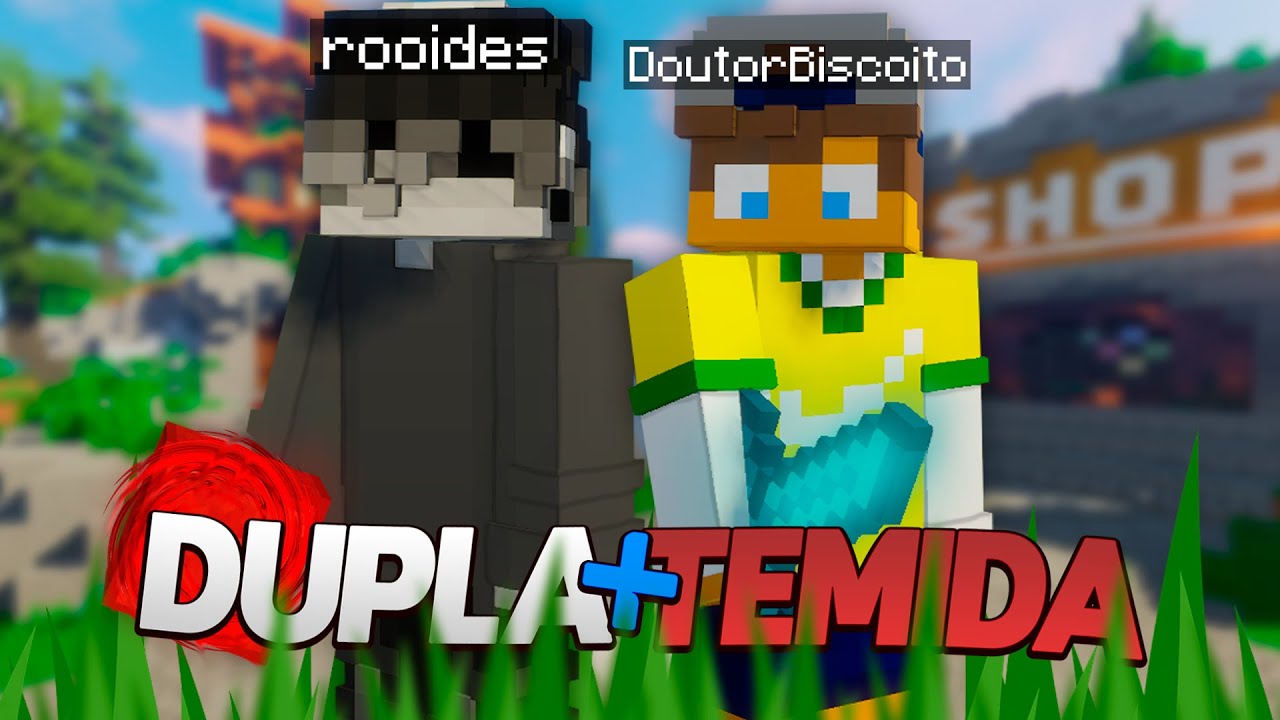 A DUPLA mais TEMIDA do BEDWARS... ft. @doutorbiscoito (BedWars com YouTubers pt.7)